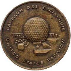Medal - Expo 67 Montreal United States Pavilion