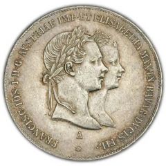 2 Gulden - Francis Joseph I Wedding