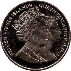 1 Dollar - Elizabeth II Queen Elizabeth II on Horseback