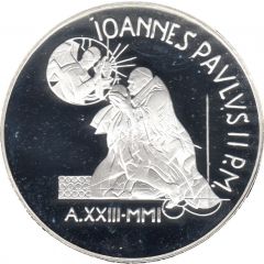 5000 Lire - Ioannes Pavlvs II Easter Sunday