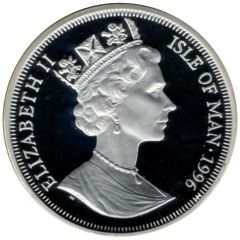 1 Crown - Elizabeth II Merlin, Silver Proof