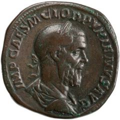 Sestertius - Pupienus CONCORDIA AVGG S C, Concordia