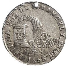 1 Sol - Manuel Isidoro Belzu National Mint of Peace - Monetary Medal