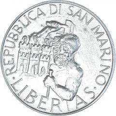5 Lire Marinus and Saint Leo