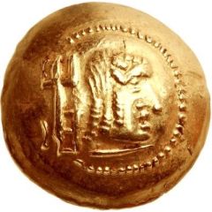 Large Gold Unit c. ¼ Aureus?) - `Amdān Bayān Yahaqbiḍ (Raydan