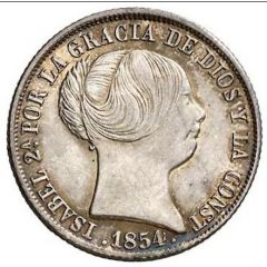 4 Reales - Isabel II