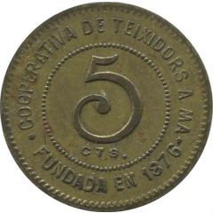 5 Centimos - Cooperativa de Teixidors a Ma