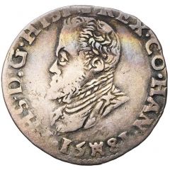 ¹⁄10 Ecu - Philip II