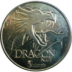 Monnaie de Paris Tourist Token - Vulcania Dragon ride - Type 2