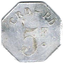 5 Francs - CRD - PD Coulommiers