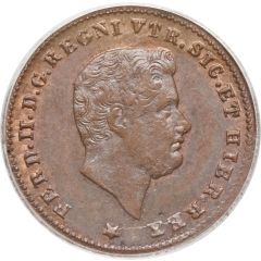 1 Tornese - Ferdinando II