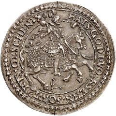 1/2 Thaler - Ernest III Biblischer Halbtaler