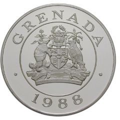 100 Dollars Grenada dove