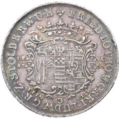 ⅔ Thaler - Frederick Botho and Charles Louis