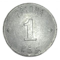 Jeton Zàloha 1 Kcs