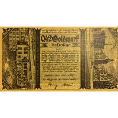 0.42 Goldmark / 1/10 Dollar