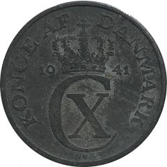 1 Øre - Christian X German Occupation