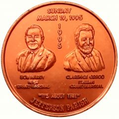 Mardi Gras Token - Irish-Italian Association Jefferson Parish, Louisiana