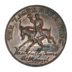 Medal - The Lager Beer King Gambrinus