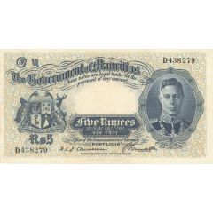 5 Rupees - George VI