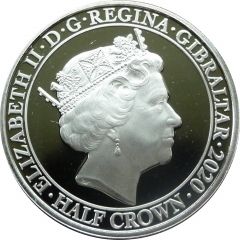 1/2 Crown - Elizabeth II Dame Vera Lynn