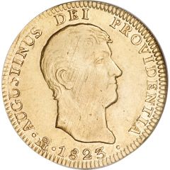4 Escudos - Agustín I