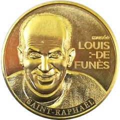 Monnaie de Paris Tourist Token - Saint-Raphaël Musée Louis :-De Funès