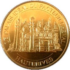 Monnaie de Paris Tourist Token - Hauterives Palais idéal du facteur Cheval