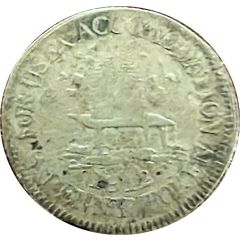 Token - 6 Pence - Not Local Britannia on Cannon