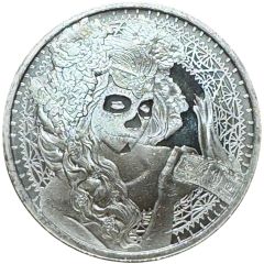 1 Ounce - Silver Shield La Muerte