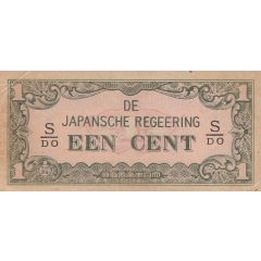 1 Cent Japanese Occupation