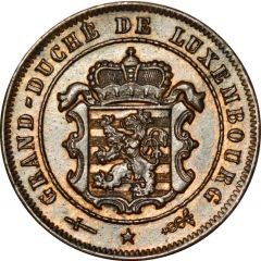 2 1/2 Centimes - Willem III / Adolphe / Guillaume IV