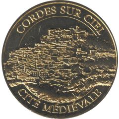 Monnaie de Paris Tourist Token - Cordes sur Ciel Cité médiévale