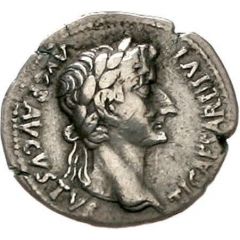 Denarius - Tiberius TR POT XVI IMP VII