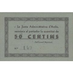 50 Céntimos Archs