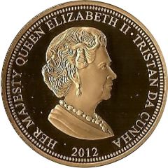 50 Pence - Elizabeth II Diamond Jubilee - portrait with black hat