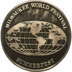 Medal - Milwaukee World Festival Salute to Canada