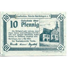 10 Pfennig Kaufmännischer Verein