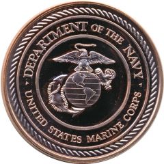 1 oz Copper Department of the Navy