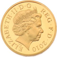 1 Pound - Elizabeth II Belfast, Gold Proof