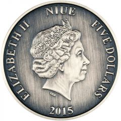 5 Dollars - Elizabeth II Christopher Columbus