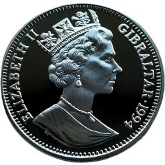 14 ECUs - Elizabeth II Parthenon and Brandenburg Gate