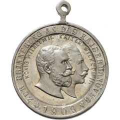 Medal - Wilhelm II - Imperial war exercise of 1909