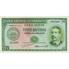 20 Escudos Serpa Pinto