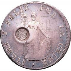 8 Reales Type IV Counterstamp
