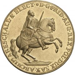 10 Ducats - Frederick August II Vicariat