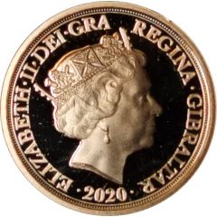 1/4 Sovereign - Elizabeth II Strength and Stay