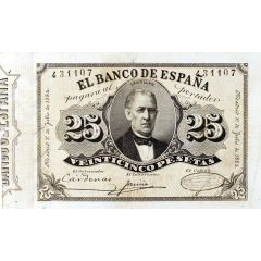 25 Pesetas