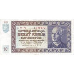 10 Korún Slovenských