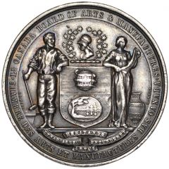 Medal - Victoria Exhibition of Canadian Industry